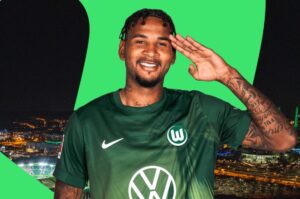 Cleiton præsenteres i Wolfsburg.