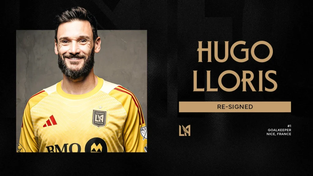 Hugo Lloris forlænger kontrakten med LAFC.