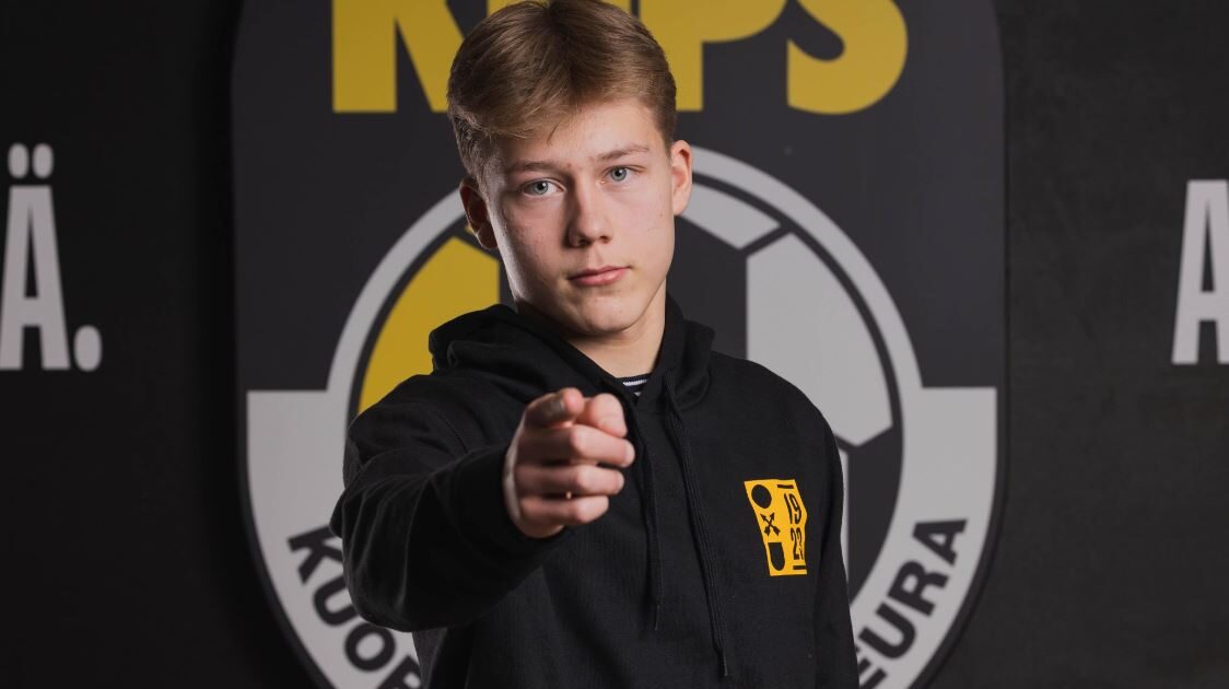Var til prøvetræning i AGF – nu vinder han national talentpris Foto: KuPS