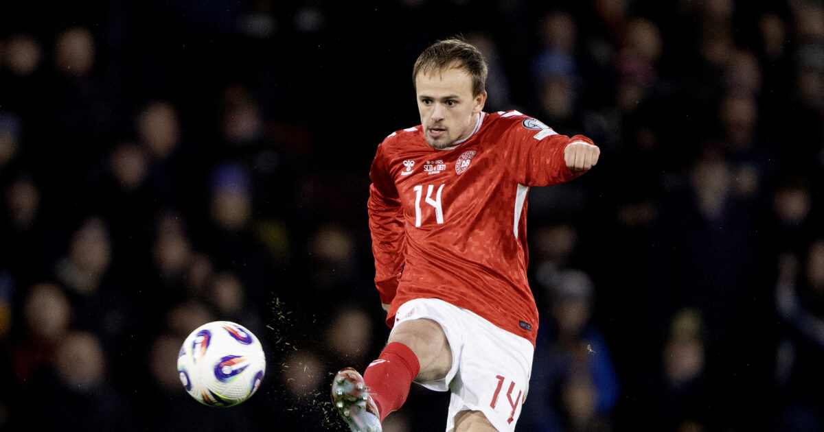 Retur til Italien? Storklub kigger på Damsgaard Foto: Bo Amstrup/Ritzau Scanpix