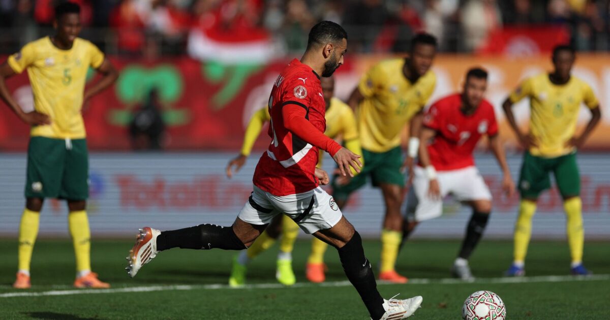 Salah sender Egypten videre til ottendelsfinalerne Foto: Photo by FRANCK FIFE 