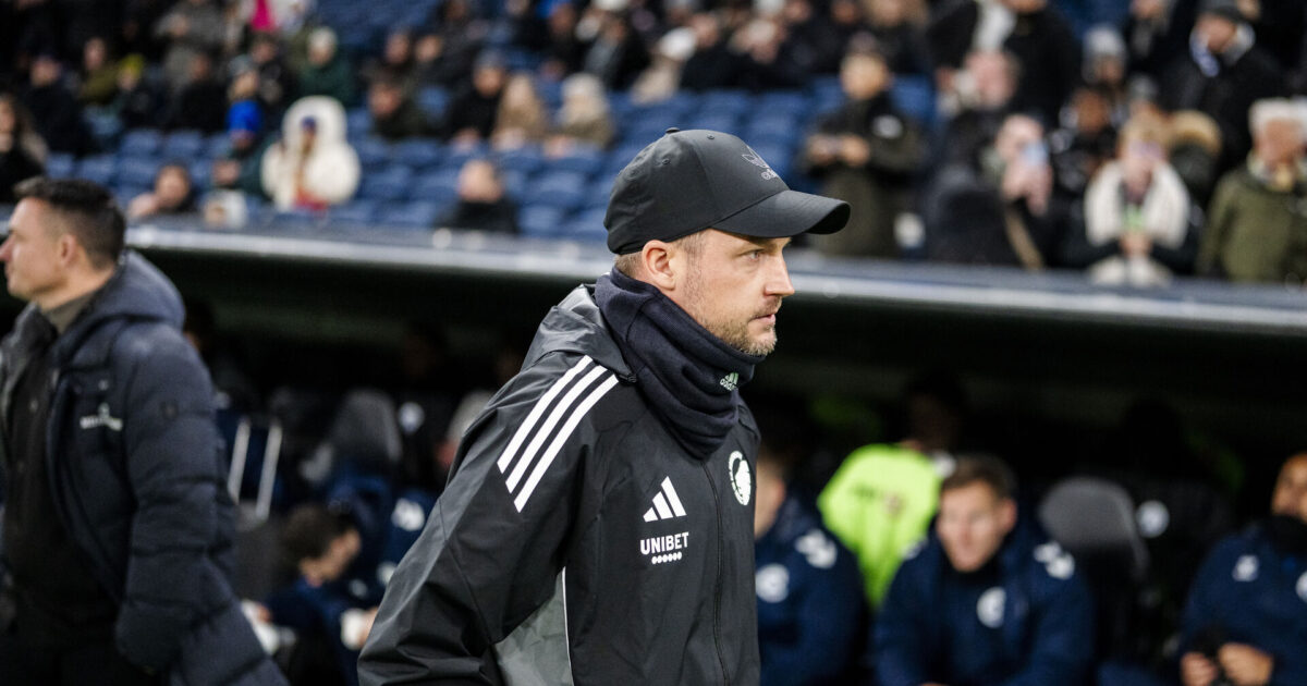 FCK langt efter AGF: 12 point er meget, erkender Neestrup Foto: Mads Claus Rasmussen/Ritzau Scanpix