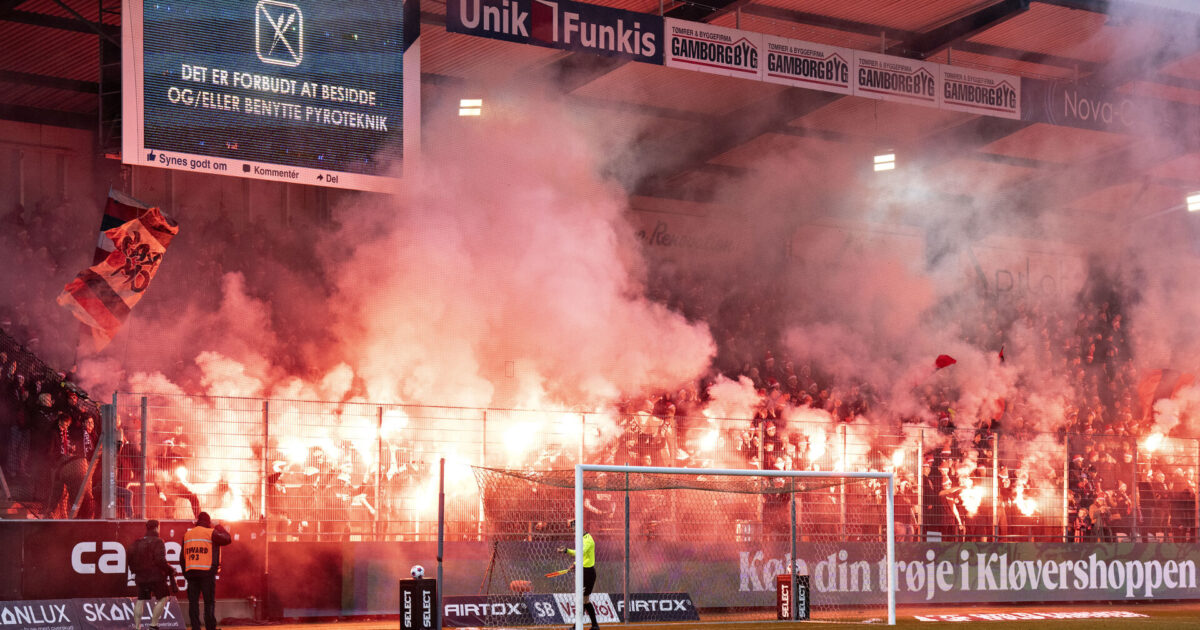 FCM-fan slog vagt i hovedet og blev anholdt: Dét var årsagen Foto: Henning Bagger/Ritzau Scanpix