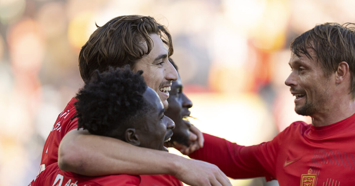 Holder for meget af Silkeborg: Alexander Lind vil ikke juble Foto: Claus Bech/Ritzau Scanpix