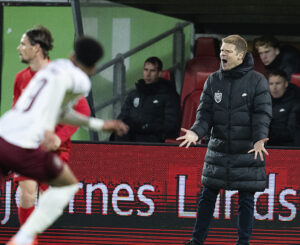 Jens Olsen i FCN. Oddset Pokalen: FC Nordsjælland - FC Midtjylland