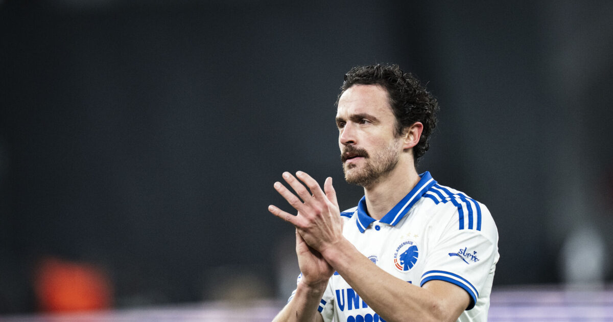 FCK-stjerne runder vild milepæl: Håber på mere Foto: Sebastian Elias Uth/Ritzau Scanpix