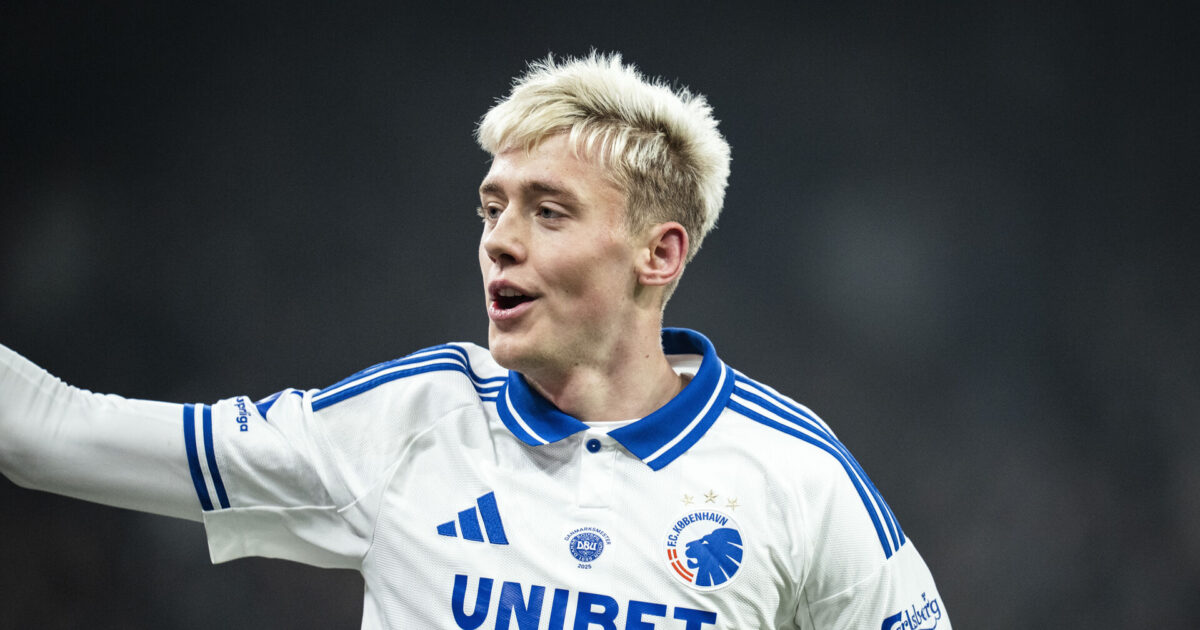 Komet belønnes og rykkes op i FCK-truppen Foto: Sebastian Elias Uth/Ritzau Scanpix