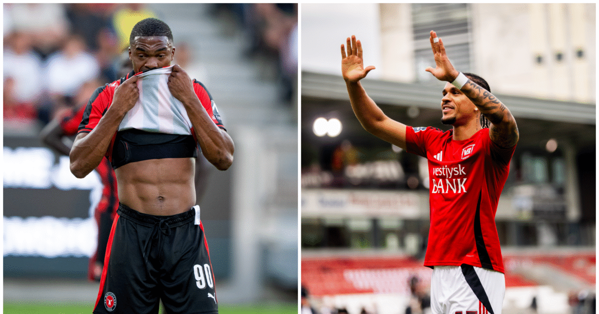 Er den nye Onugkha på bænken i FCM? Foto: Ida Marie Odgaard/Ritzau Scanpix og Bo Amstrup/Ritzau Scanpix
