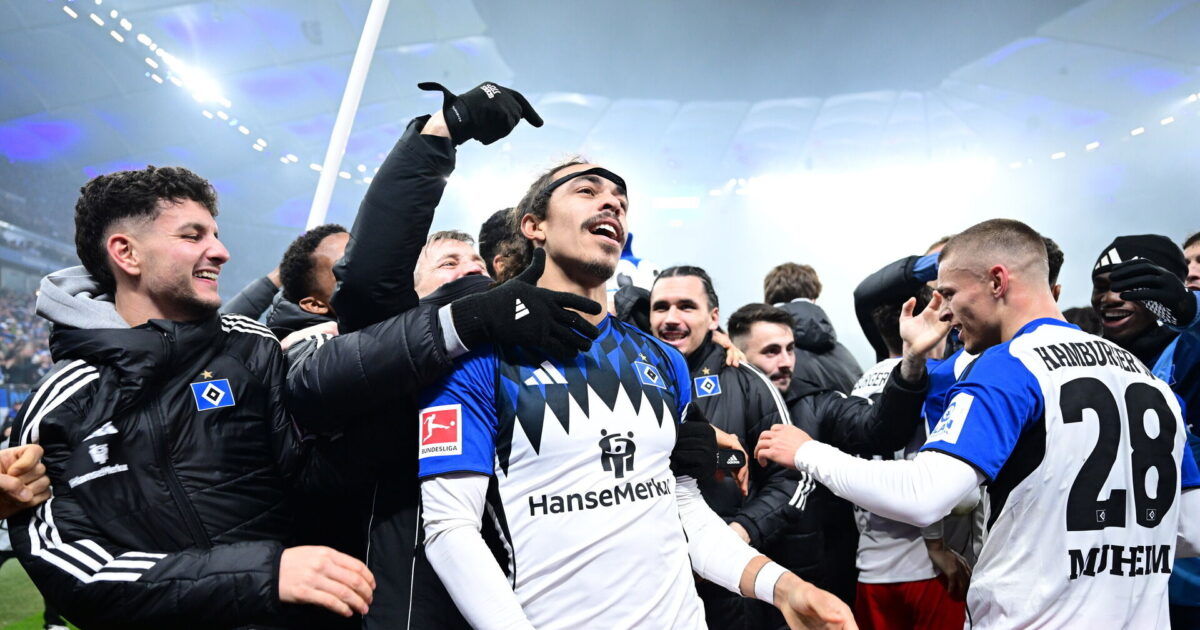 Yussufs første HSV-scoring: Det bliver ikke bedre Foto: Timgroothuis/AP/Ritzau Scanpix