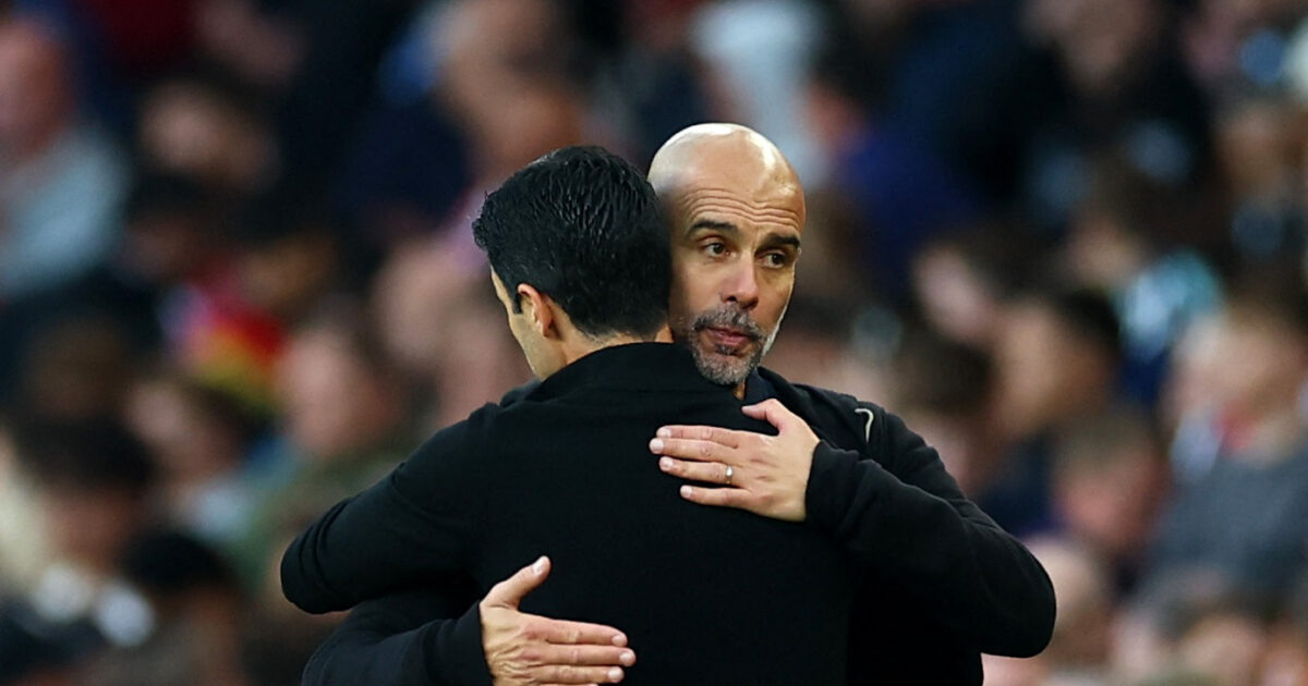 Sidste britiske jul? Guardiola presser Arsenal Foto: Action Images via Reuters/Matthew