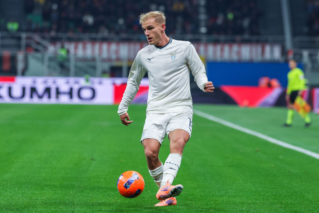 Gustav ISaksen for Lazio.