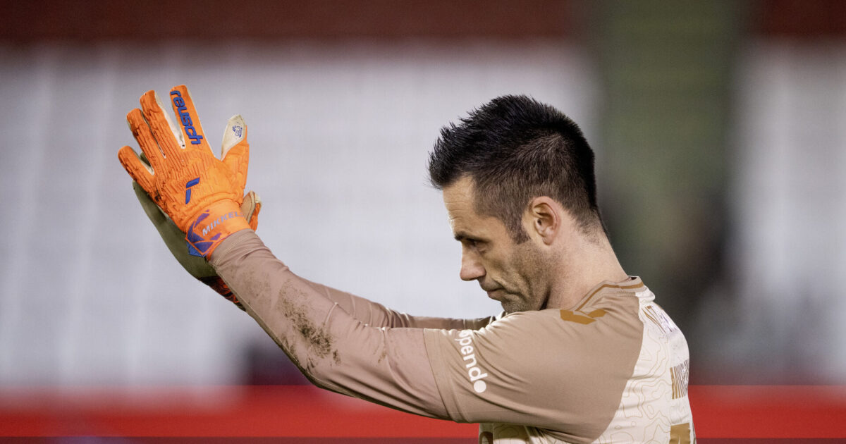 Brøndby-keeper: ‘Hvad har han gang i’ Foto: Bo Amstrup/Ritzau Scanpix