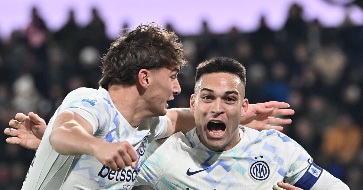 Inter cementerer førstepladsen efter intens sejr Foto: Photo by Isabella BONOTTO 