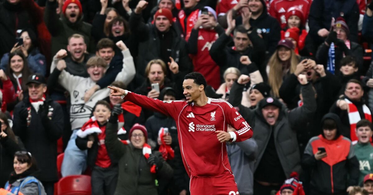 Se her: Lynscoring sender Anfield i ekstase Foto: Paul Ellis/AFP/Ritzau Scanpix