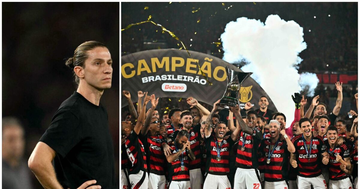 Vild bedrift: Filipe Luís og Flamengo er mestre Foto: Mauro Pimentel/AFP/Ritzau Scanpix