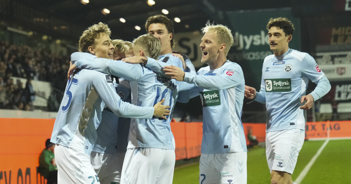 Sønderjyske vil sætte flot punktum i Parken Foto: Claus Fisker/Ritzau Scanpix