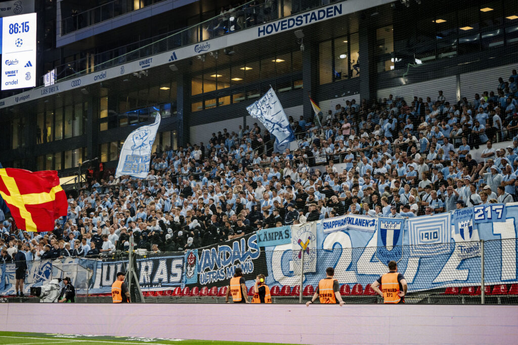 Malmö FF's fans i Parken.