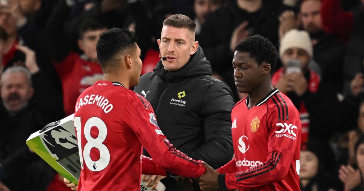 Amorim med interessant udmelding om utilfreds Mainoo Foto: Photo by PETER POWELL 