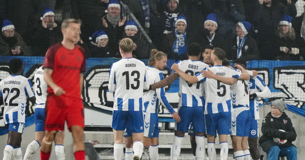 Stabsmedlem stopper i OB Foto: Claus Fisker/Ritzau Scanpix