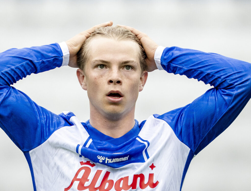 Hansborg tager sig til hovedet