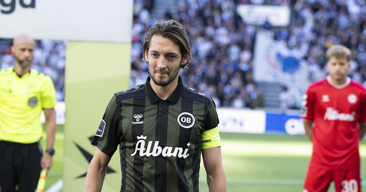 Falk jagter ‘første’ mål i OB: Betyder ikke noget Foto: Claus Bech/Ritzau Scanpix