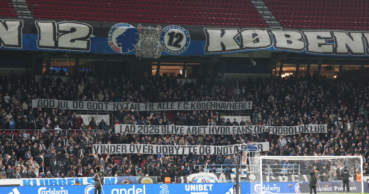 FCK-fans langer ud efter Sune Smith-Nielsen og ejerne Foto: Sebastian Elias Uth/Ritzau Scanpix