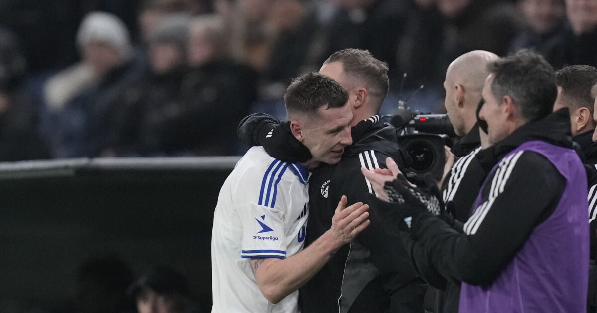 Bye Bye Lukas Lerager Oddset Pokalen kvartfinalen mellem FC København og Esbjerg fB i Parken i København lørdag den 13. december 2025.