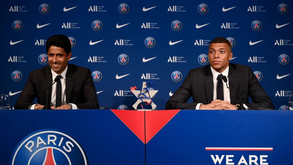 Mbappe og direktøren