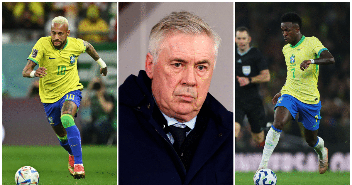 VM i fare? Ancelotti advarer Vinicius og Neymar Foto: Ritzau Scanpix/REUTERS