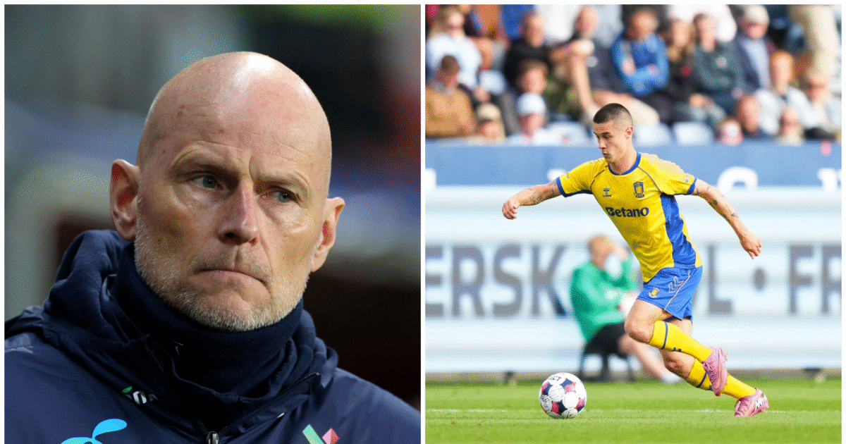 Brøndby-back uenig med Ståle Solbakken Foto: Ritzau Scanpix /REUTERS
