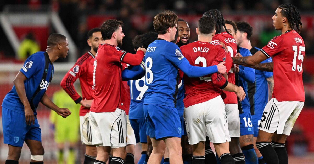 Kvælertag og frisparksperler i Uniteds ottemålsdrama Foto: Peter Powell/AFP/Ritzau Scanpix