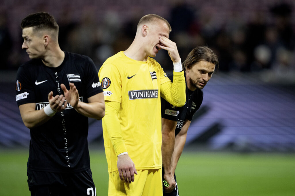 Oliver Christensen med tårer i øjnene