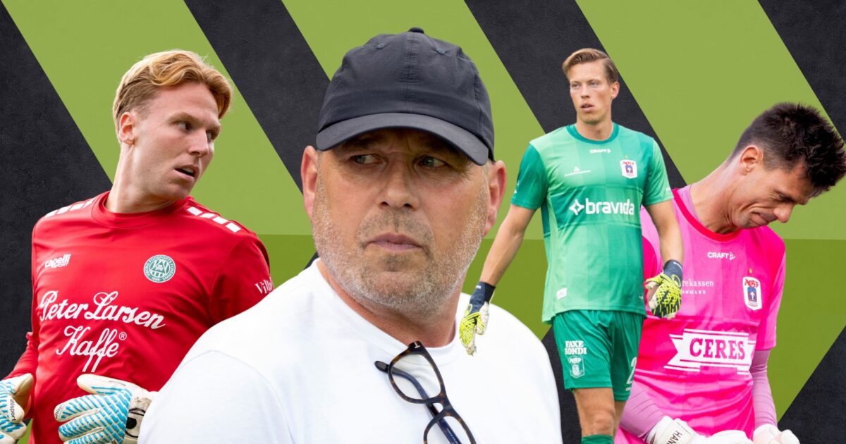 Keeper-kabalen: Tør I lade være, AGF? Foto: Bo Amstrup/Ritzau Scanpix