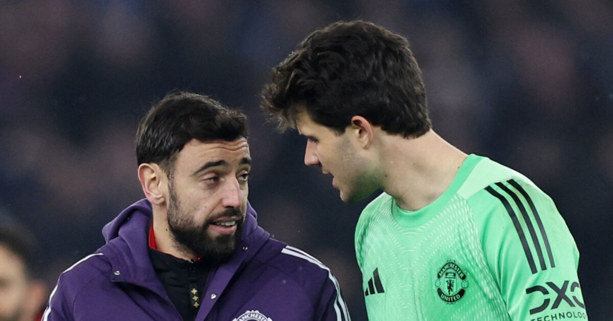 Bekymret Amorin: Det kommer til at tage tid med Fernandes Foto: David Klein / Reuters / Ritzau Scanpix