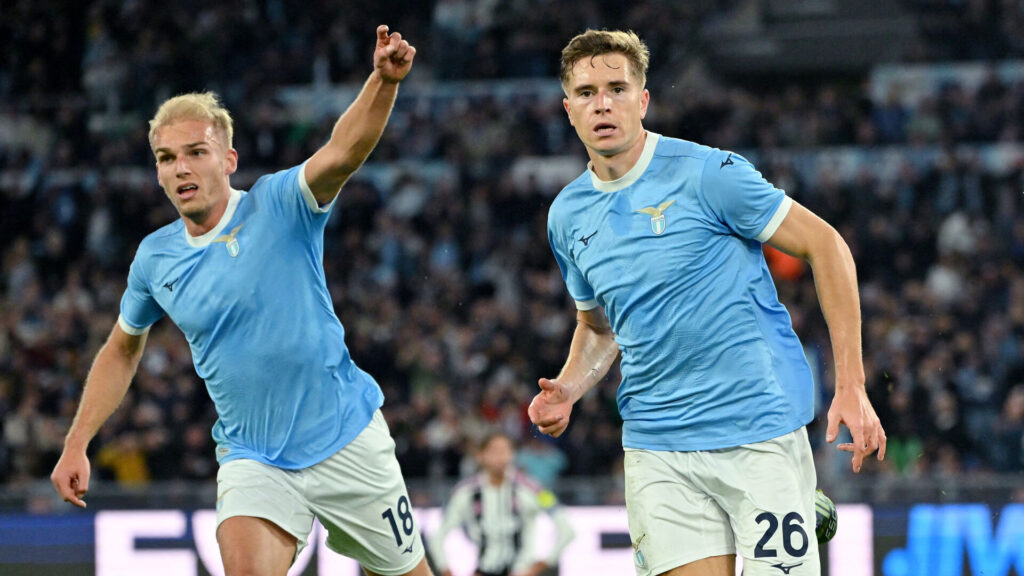 Gustav Isaksen i kamp for S.S. Lazio