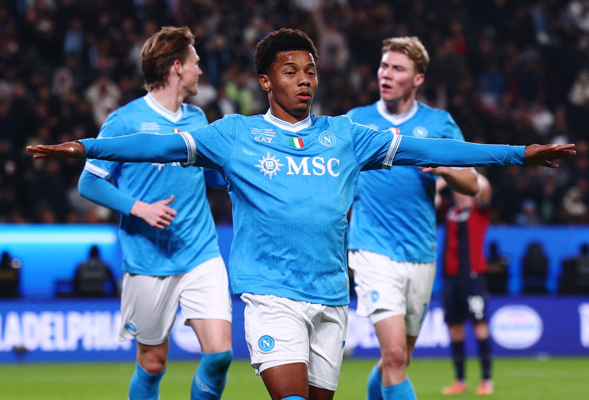 Højlund-makker og målmandsfejl sikrer Napoli-titel foto