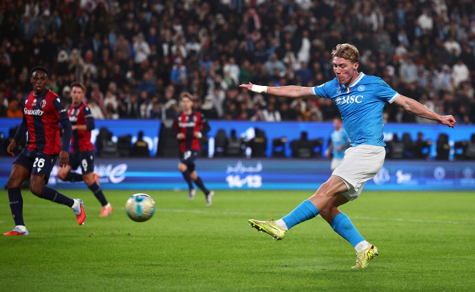 Legende kalder Højlund ‘top 5-angriber i verden’ foto