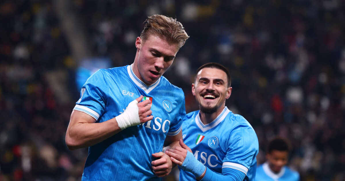 Medie hylder Højlund: Løven Rasmus gjorde forskellen Foto: Ritzau Scanpix/REUTERS