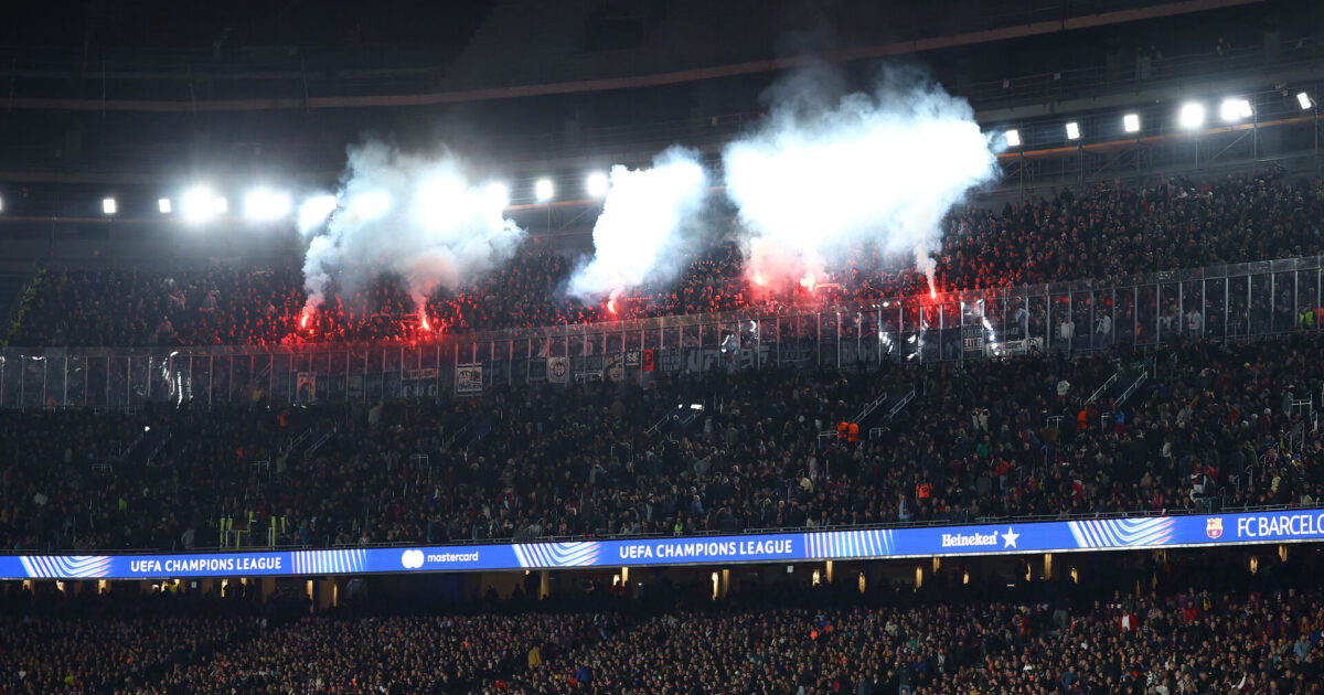 Varsler konsekvenser: Frankfurt straffet for Barca-kamp Foto: Albert Gea/REUTERS