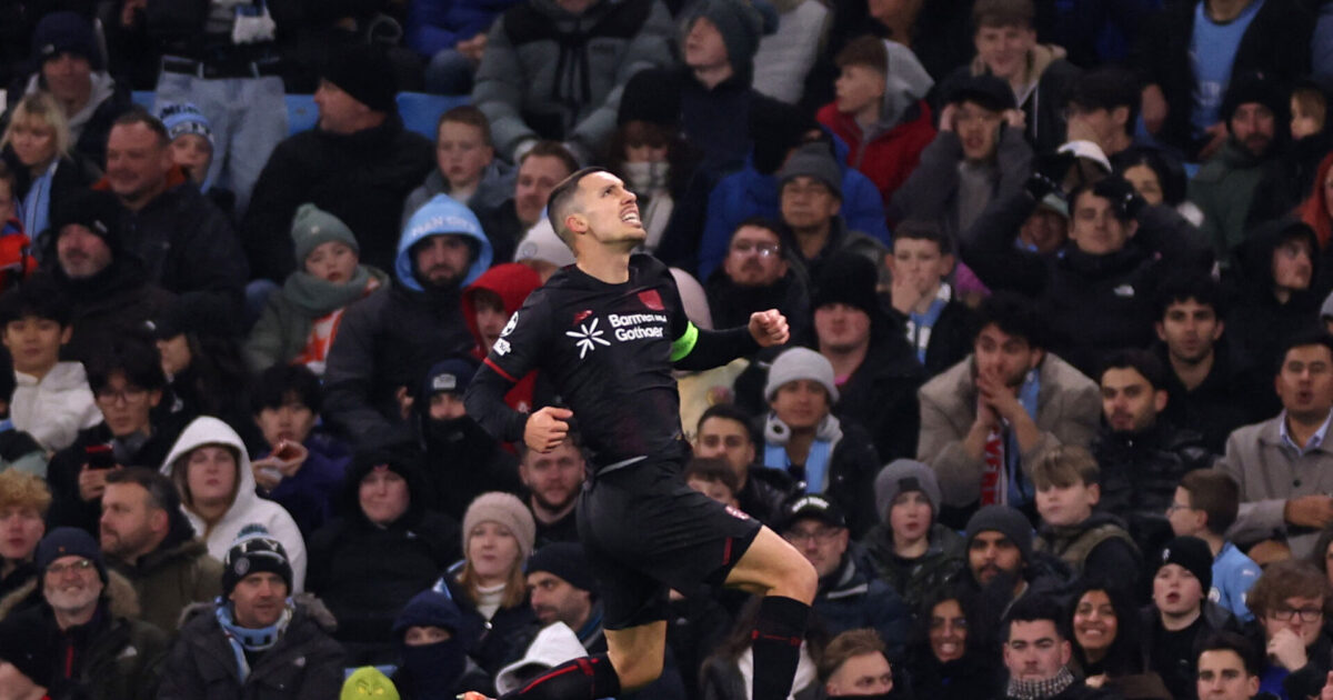 Magisk spanier redder Hjulmand-løse Leverkusen til sidst Foto: Ritzau Scanpix/REUTERS