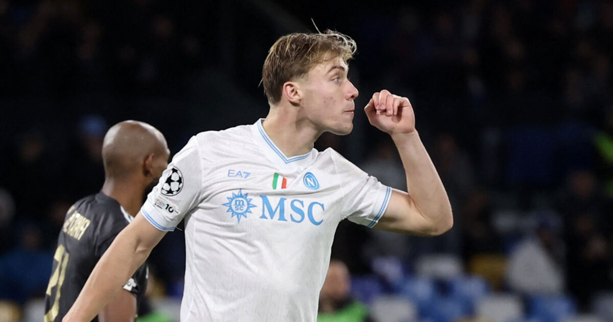 Højlund leverer for Napoli i vild straffedyst Foto: Ciro De Luca/REUTERS