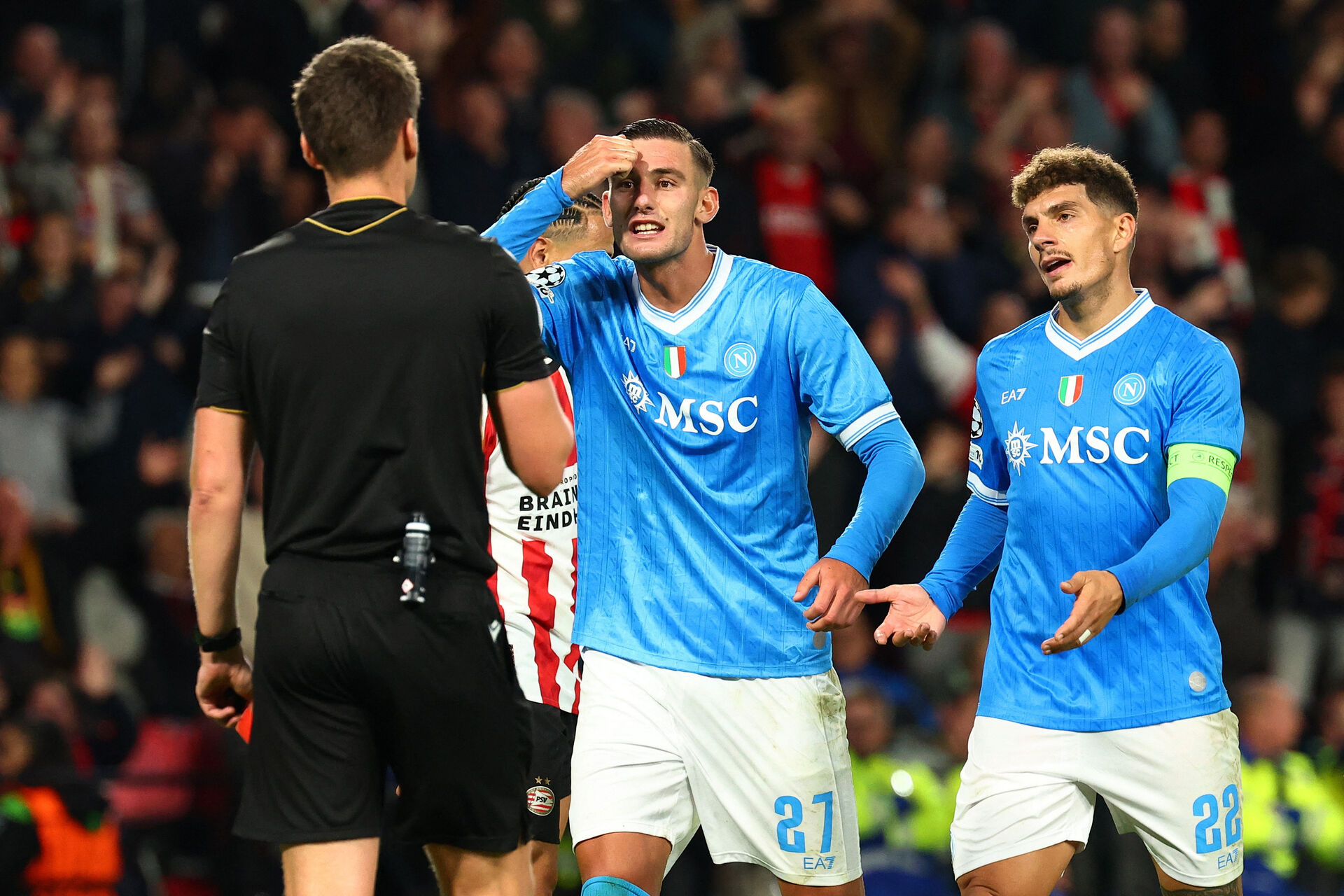 Napoli-boss roser Højlund – kollega skal steppe op foto