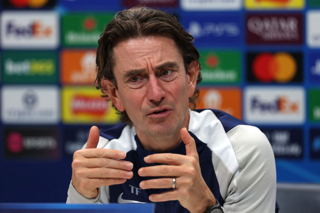 Thomas Frank til pressemøde