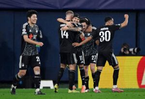 FCK-spillerne jubler