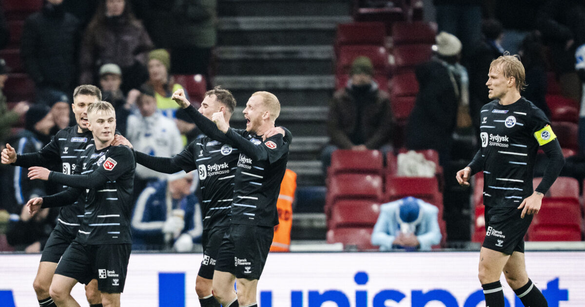 Historisk sejr skaber ekstase i Sønderjyske: Det er fucking fedt Foto: Mads Claus Rasmussen/Ritzau Scanpix