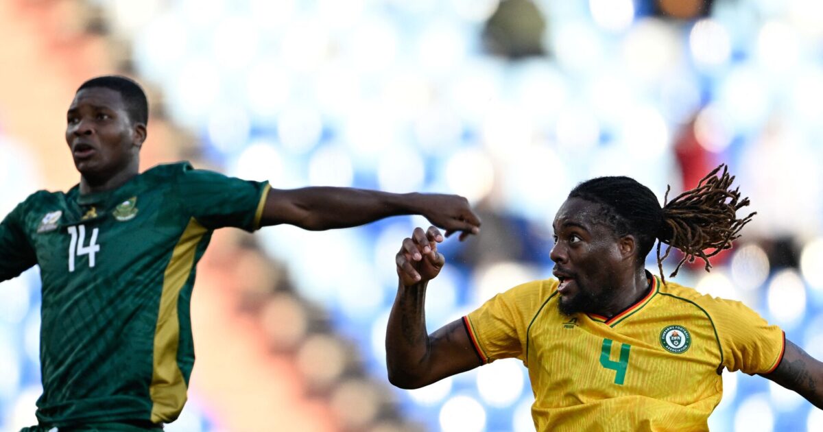 AFCON slut for FCK’er: Sluttede med målfest mod Sydafrika Foto: Photo by Khaled DESOUKI 