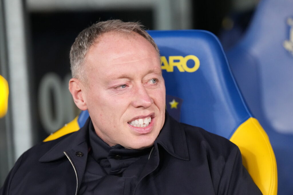 Steve Cooper på Brøndby Stadion.
