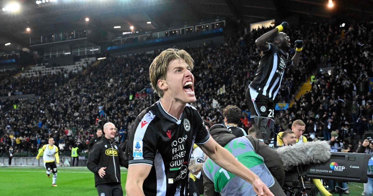 TK og Udinese i stor afklapsning i Seria A Foto: Andrea Pattaro / AFP / Ritzau Scanpix