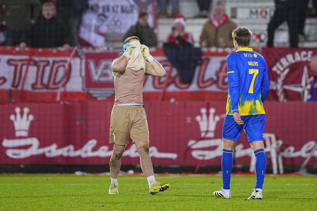 Patrick Pentz ærgrer sig