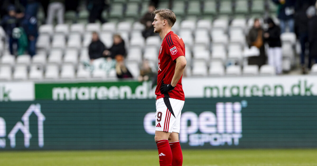 Kæk Vejle-helt: Scorer hver gang mod Brøndby Foto: Johnny Pedersen/Scanpix 2025
